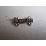 1950/60'S BIRMINGHAM CITY SUPPORTERS CLUB BADGE AREA BAR - SPARKBROOK