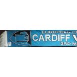 RUGBY UNION - EUROPEAN CUP S/F CARDIFF V LEICESTER 2009 SCARF
