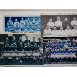 LEICESTER CITY TEAM PICTURES x 4