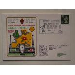 1974 POSTAL COVER - LEEDS V F C ZURICH EUROPEAN CUP