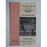 1954 CHARITY SHIELD WOLVES V WEST BROM - PIRATE PROGRAMME