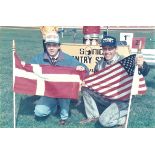 SPEEDWAY - OLE OLSEN & BRUCE PENHALL ORIGINAL PHOTOGRAPH