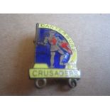 SPEEDWAY - CANTERBURY GILT BADGE