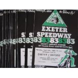SPEEDWAY - 1983 EXETER HOMES X 17