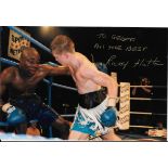 BOXING - RICKY HATTON AUTOGRAPHED PHOTO