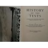 CRICKET - HISTORY OF THE TESTS 1877 - 1946