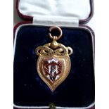 WEST BROMWICH ALBION 1924 STAFFORDSHIRE SENIOR CUP FINAL GOLD WINNERS MEDAL