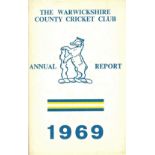 CRICKET - 1969 WARWICKSHIRE C.C.C. ANNUAL REPORT