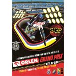 SPEEDWAY - 2002 EUROPEAN GRAND PRIX @ CHORZOW POLAND PROGRAMME & TICKET