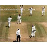 CRICKET - ORIGINAL PRESS PHOTO ENGLAND V WEST INDIES 1995 EDGBASTON