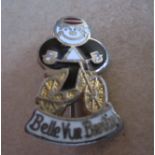 SPEEDWAY - BELLE VUE BERTIE GILT BADGE