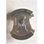 BIRMINGHAM CITY GILT SUPPORTERS' CLUB BADGE