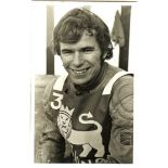 SPEEDWAY - DAVE JESSUP LEICESTER ORIGINAL PHOTOGRAPH