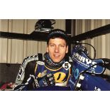 SPEEDWAY - 2000 SAM ERMOLENKO WOLVERHAMPTON WOLVES ORIGINAL PHOTOGRAPH