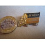 SPEEDWAY - BERWICK GILT BADGE