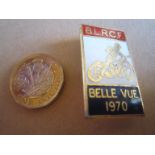 SPEEDWAY - 1970 BLRCF @ BELLE VUE GILT BADGE