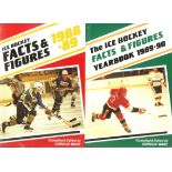 ICE HOCKEY - UK FACTS & FIGURES YEARBOOKS 1988/1989 & 1989/90