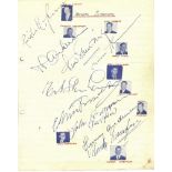 SPEEDWAY - VINTAGE NORWAY RIDERS AUTOGRAPHS