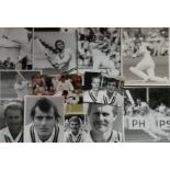 CRICKET - COLLECTION OF ORIGINAL HAMPSHIRE PRESS PHOTOGRAPHS