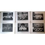 RUGBY UNION - ORIGINAL BOOK PHOTO PLATES FROM 1905 SURREY, HULL, DURHAM RTC