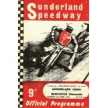 SPEEDWAY - 1964 SUNDERLAND 1ST SEASON 1ST MEETING V NEWCASTLE