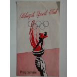 SPEED SKATING - 1956 SPORTS DROME TROPHY - ALDWYCH, BIRMINGHAM, BRIGHTON, NOTTINGHAM, SOUTHAMPTON