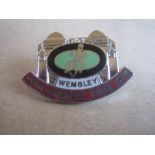 SPEEDWAY - 1973 WORLD FINAL @ WEMBLEY SILVER BADGE