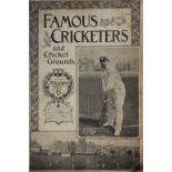 CRICKET - 1895 AUSTRALIA, YORKSHIRE, HAMPSHIRE, WARWICKSHIRE, SUSSEX, SURREY, KENT, WORCESTERSHIRE