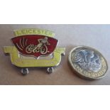 SPEEDWAY - LEICESTER LIONS SILVER BADGE