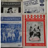 WEST BROMWICH ALBION - '' FINGERPOST'' FANZINE X 4