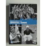 GOLF - 2013 EUROPEAN TOUR OFFICIAL GUIDE AUTOGRAPHED BY 160+