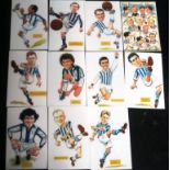 WEST BROMWICH ALBION - 11 x GREAT PLAYERS PHOTO'S
