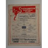 1946-47 SOUTHAMPTON V BARNSLEY