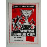 1955 SCOTTISH LGE CUP S/F RANGERS V ABERDEEN
