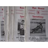 SPEEDWAY - 1971 RYE HOUSE HOMES X 8 FULL SET