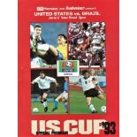 1993 US CUP UNITED STATES V BRAZIL @ YALE BOWL