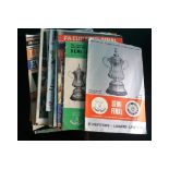 COLLECTION OF FA CUP SEMI-FINAL PROGRAMMES