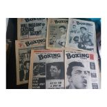 BOXING NEWS MAGAZINES COVERING CASSIUS CLAY / MUHAMMED ALI