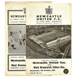 1964/65 & 65/66 NEWCASTLE RESERVES V WEST BROMWICH ALBION W.B.A. RESERVES