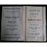 1967 HIGHGATE UTD V ENFIELD - PROGRAMMES FOR THIS MATCH IN WHICH A PLAYER WAS KILLED BY LIGHTNING