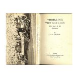 SPEEDWAY - THRILLING THE MILLION ORIGINAL 1934 HARDBACK