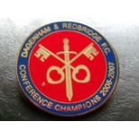 DAGENHAM & REDBRIDGE 2006-07 CHAMPIONS BADGE