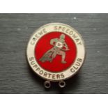 SPEEDWAY - CREWE BADGE