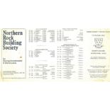 CRICKET - SUSSEX 1975 FIXTURE LIST