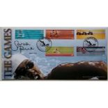 SWIMMING - 2002 COMMONWEALTH GAMES LIMITED EDITION POSTAL COVER AUTOGRAPHED BY SARAH PRICE