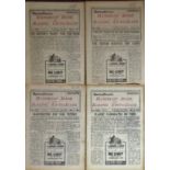 HORSE RACING - HANDICAP & RACING UP-TO-DATE X 4 ALL FROM 1940