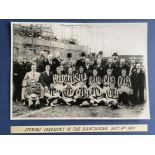 WEST BROMWICH ALBION - ORIGINAL ALBERT WILKES PHOTOGRAPH FROM 1900 OPENING OF THE HAWTHORNS