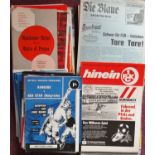 COLLECTION OF BRITISH CLUBS IN EUROPEAN CUPS INCLUDING AWAYS X 102