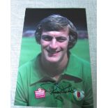 MANCHESTER UNITED SIGNED PHOTO PADDY ROCHE