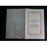 1948-49 NUNEATON v BANBURY SPENCER - BIRMINGHAM SENIOR CUP FINAL AT ATHERSTONE